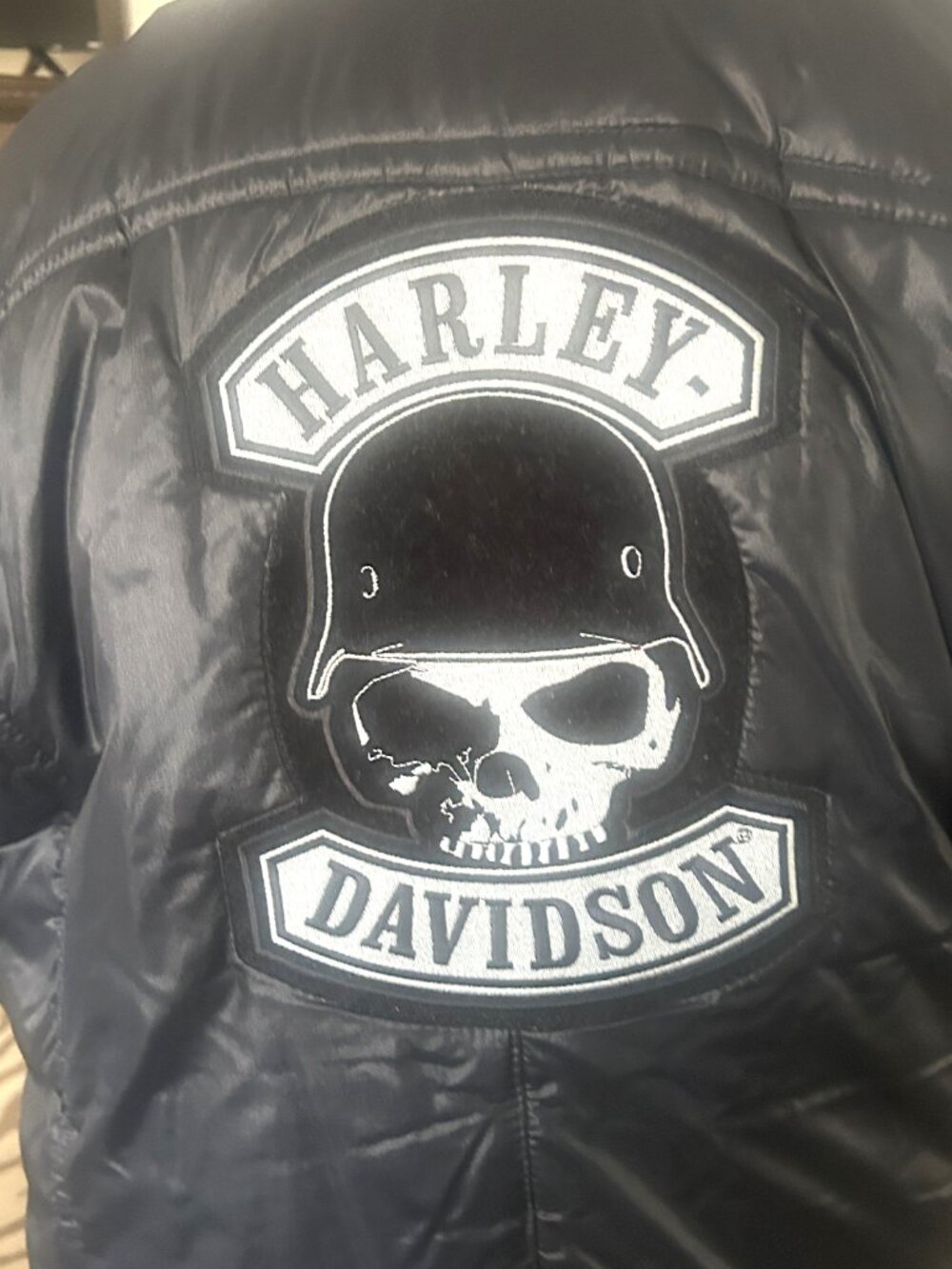 Harley Davidson Puffer Jacket Size 2XL, Pre-Owned